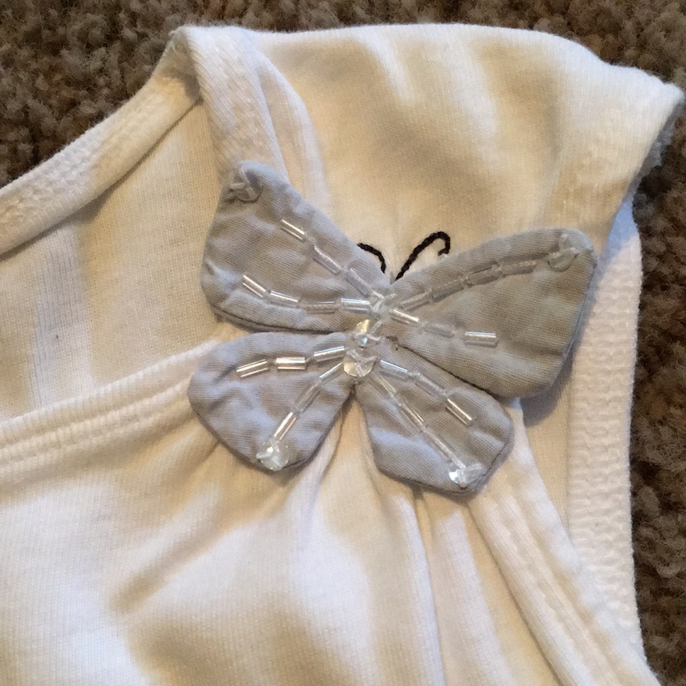Vintage Gymboree Costa Rica line white top Sz 7 - Picture 3 of 8